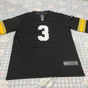 Pittsburgh Steelers Black Jersey Wilson No. 3
